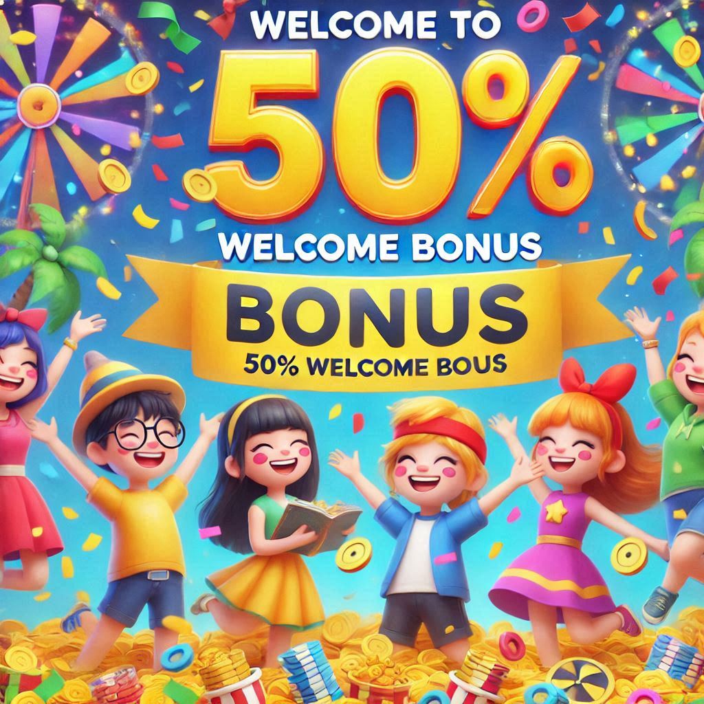 50% Welcome Bonus