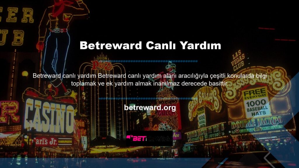 Betreward site erişimi