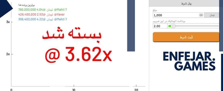 بازی انفجار